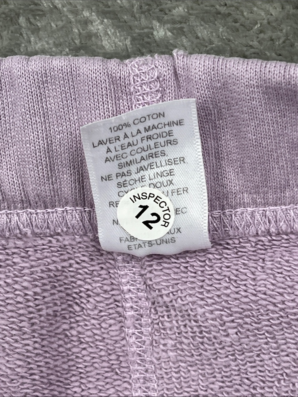 Nili Lotan S Purple 100% Cotton Harem Pocket French Terry Sweatpants - Picture 9 of 12